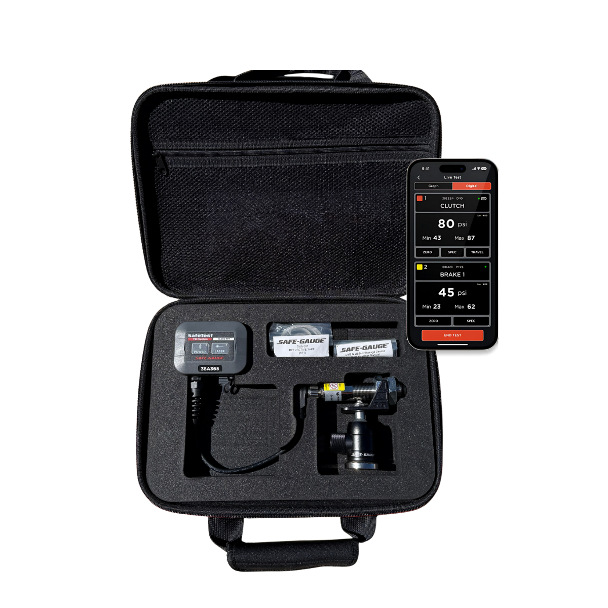 SafeGauge Tachometer Compact Kit